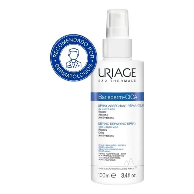 Bariederm-cica Spray Secante 100ml De Uriage