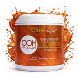 Cloe Mascara Cobriza Copper Sunset Formato Grande De 500 Gr