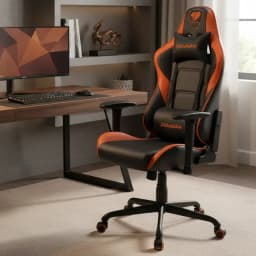 Silla Profesional Gamer Cougar Armor Elite Orange