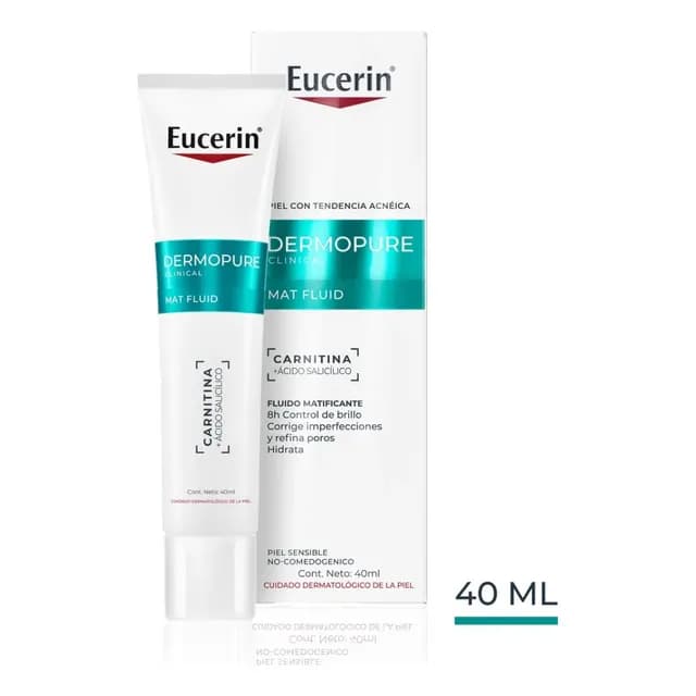 Eucerin Fluido Facial Matificante Pomo 40ml