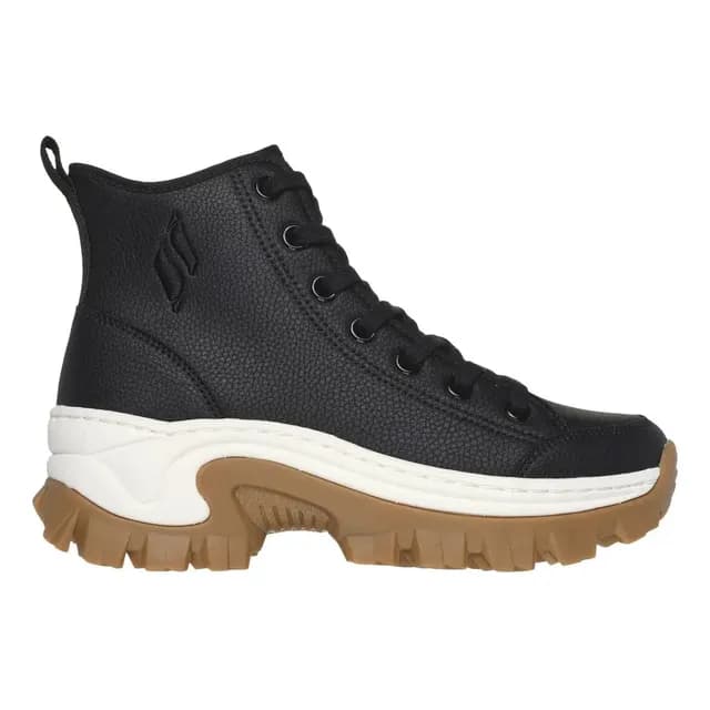 Botin Mujer Hi Ryzer Street Stomper Negro Skechers