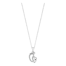 Collar Lp3236-1/1 Lotus Silver Mujer Mothers Love