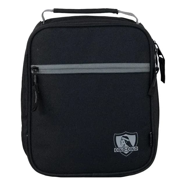 Lonchera Escolar Colo Colo 2025 Negro Producto Oficial