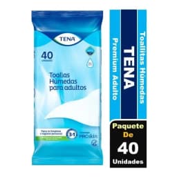 Toallas Humedas Tena Para Adulto De 40 Un