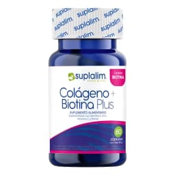 Colageno + Biotina Plus 60 Capsulas - Suplalim