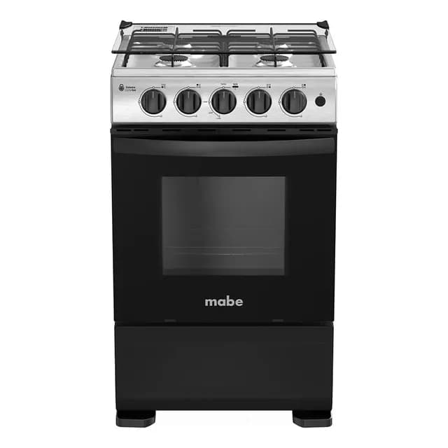 Cocina De Piso A Gas 51 Cm Inox Mabe Cmc5115ax0
