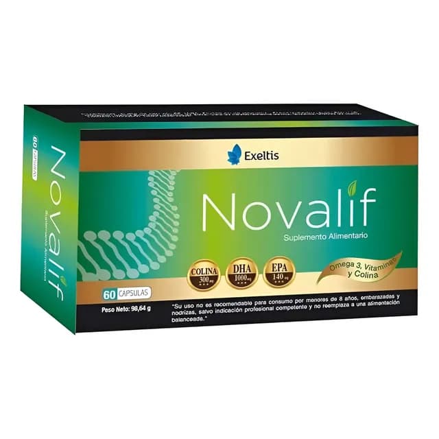 Novalif X 60 Capsulas Envio Gratis (memoria)