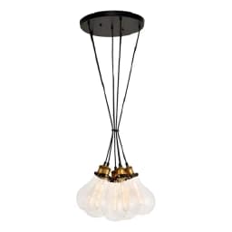Lampara Colgante Byp Nude Bronce Antiguo