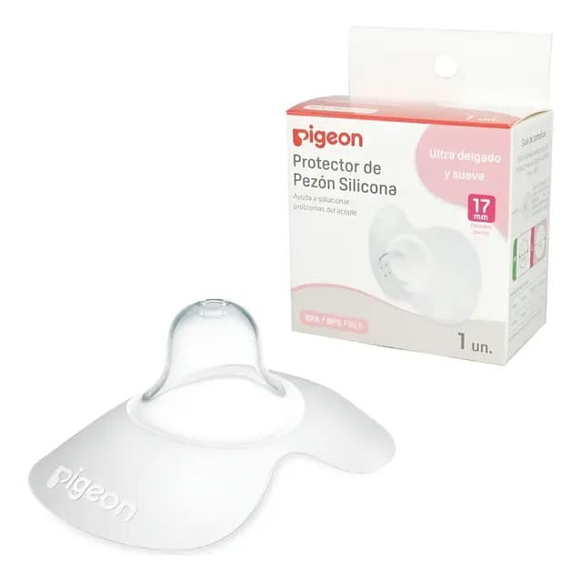 Protector De Pezon Silicona Mamario Pigeon