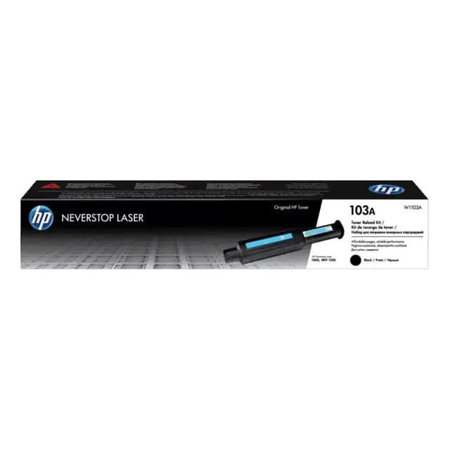Kit De Recarga De Toner Hp Laser 103a Negro Original