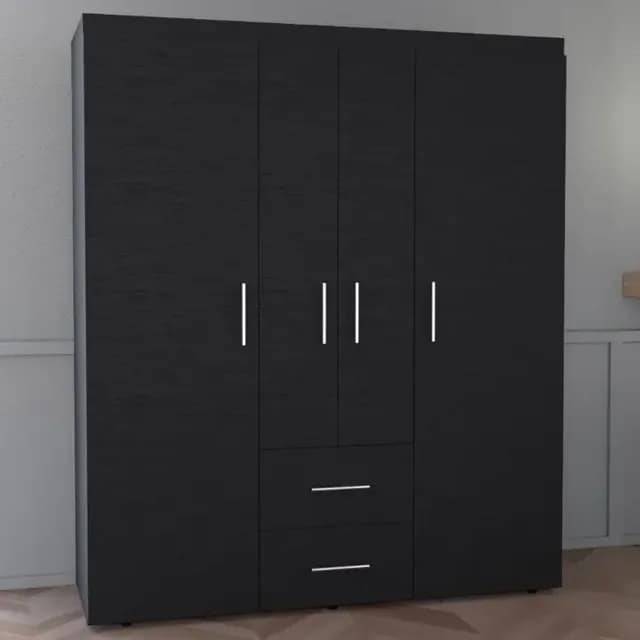 Closet Bariloche Eco 150 - Wengue Color Marron oscuro