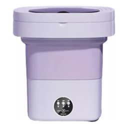 Mini Lavadora Portatil Con Desinfectar De Luz Azul 9l