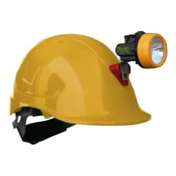 Casco Mta Abs / Portalampara Amarillo