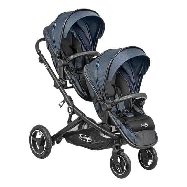 Coche Doble De Paseo Dueto Bebeglo Rs-13310