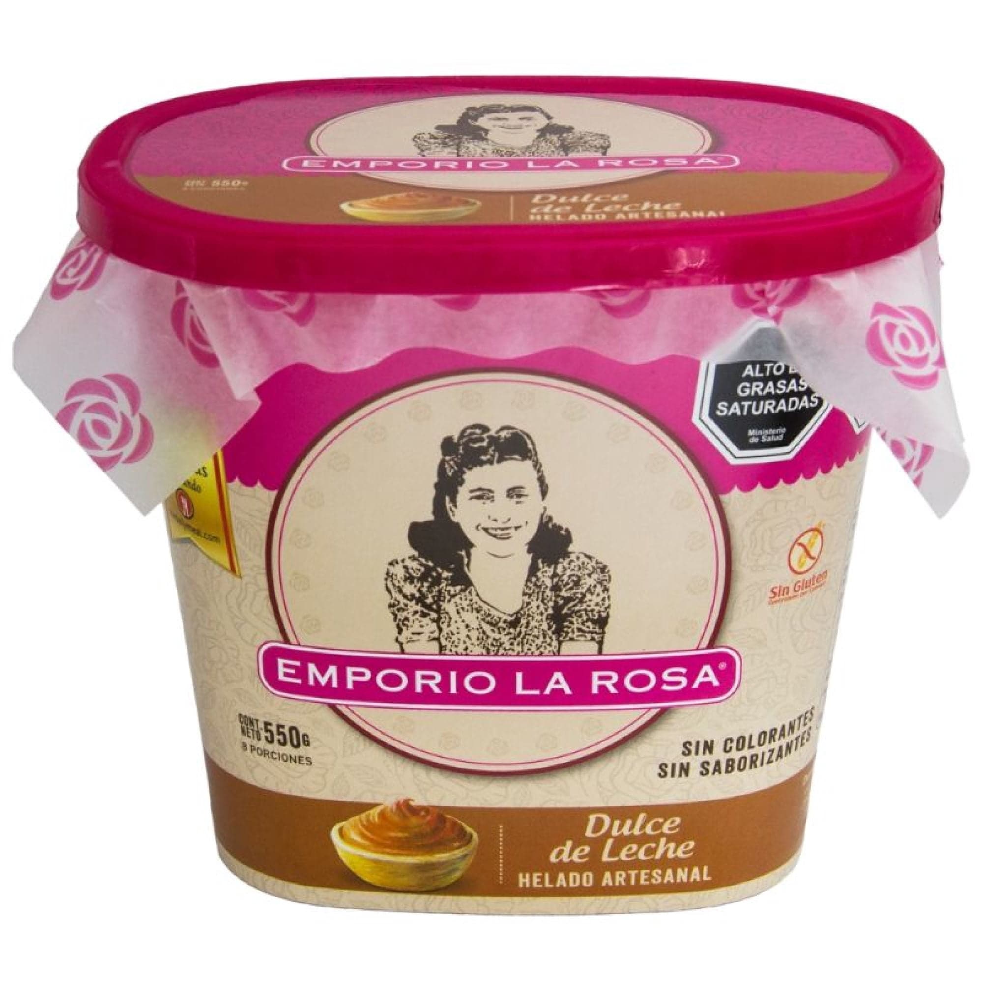 Helado Dulce de Leche Pote, 800 ml