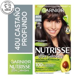 Coloracion Nutrisse Cabello 40 Castano Profundo, 1 Un