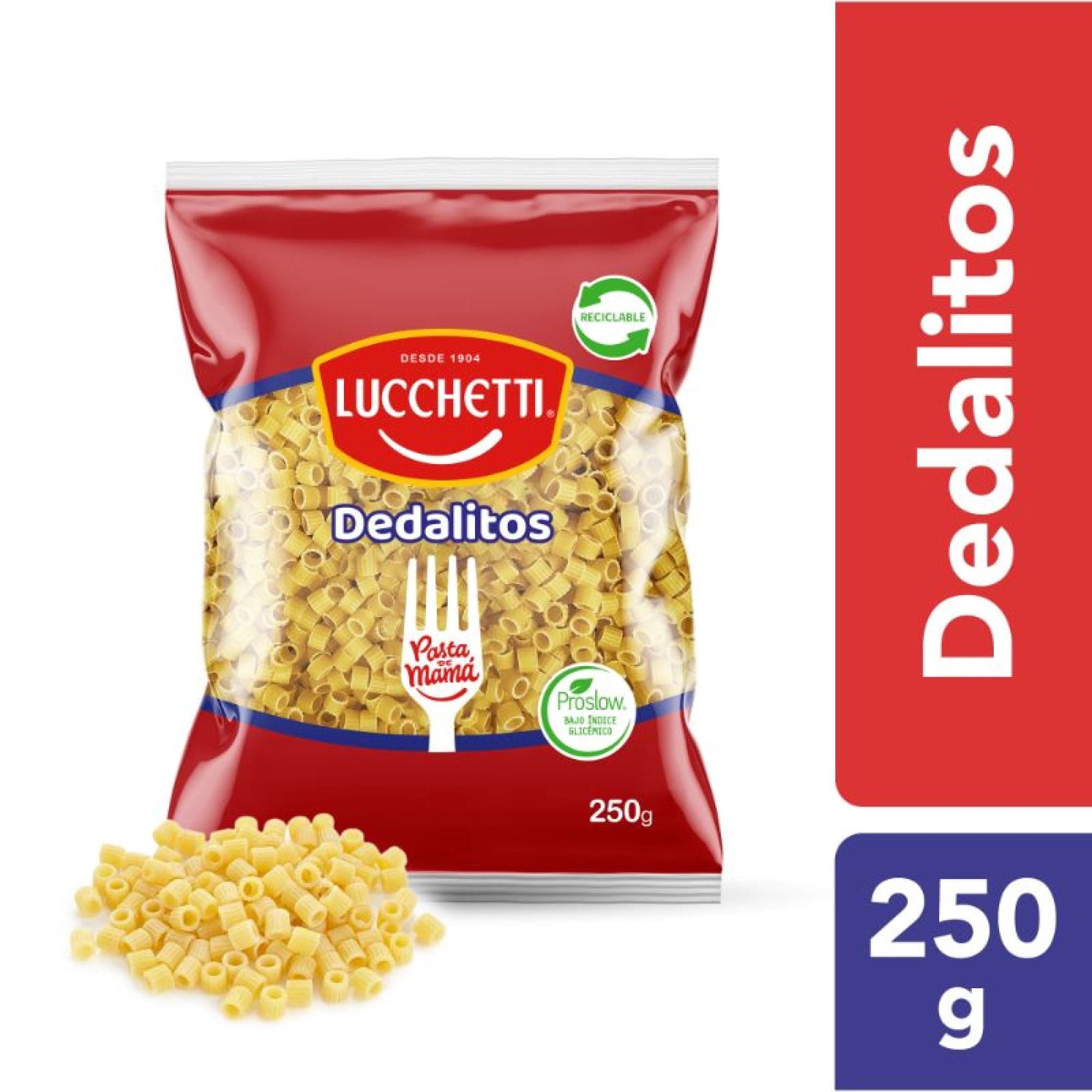 Fideo Pasta Dedalitos N31 Bolsa, 250 g