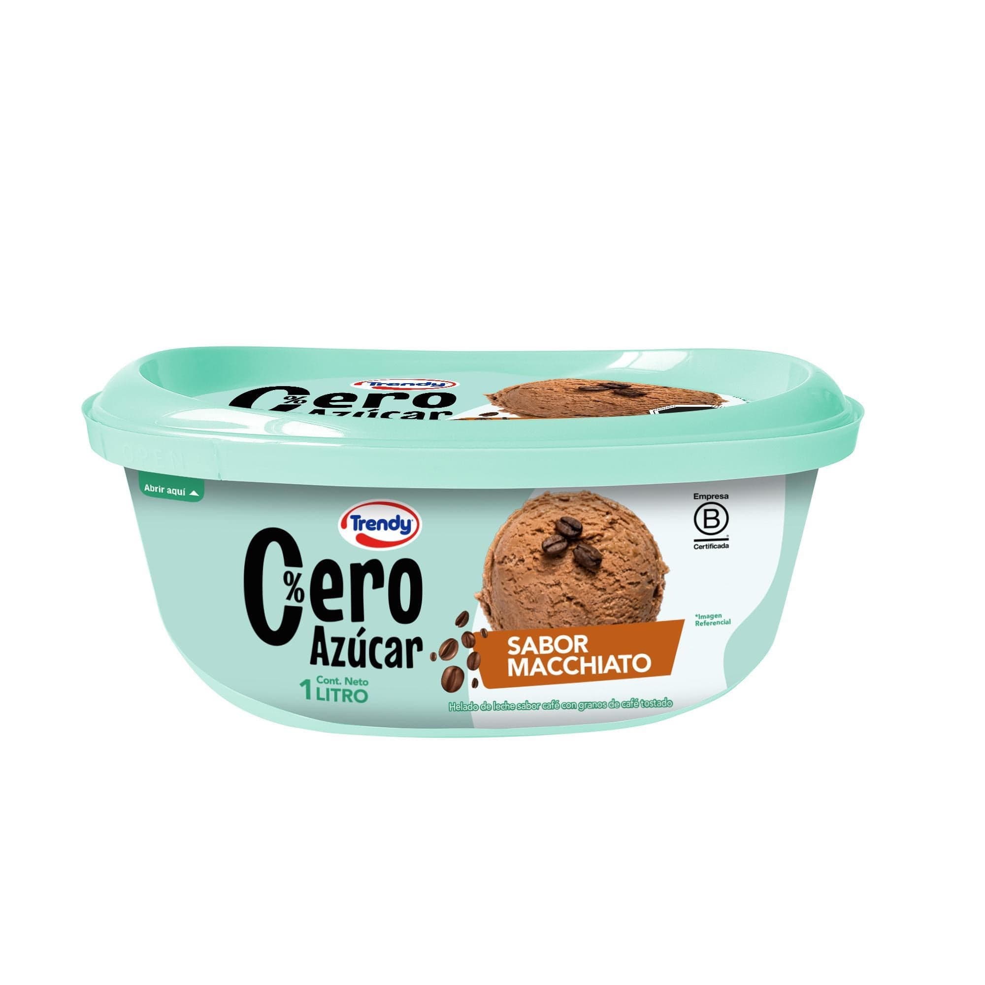 Helado Macchiato 0% Azucar Cassata, 1 L