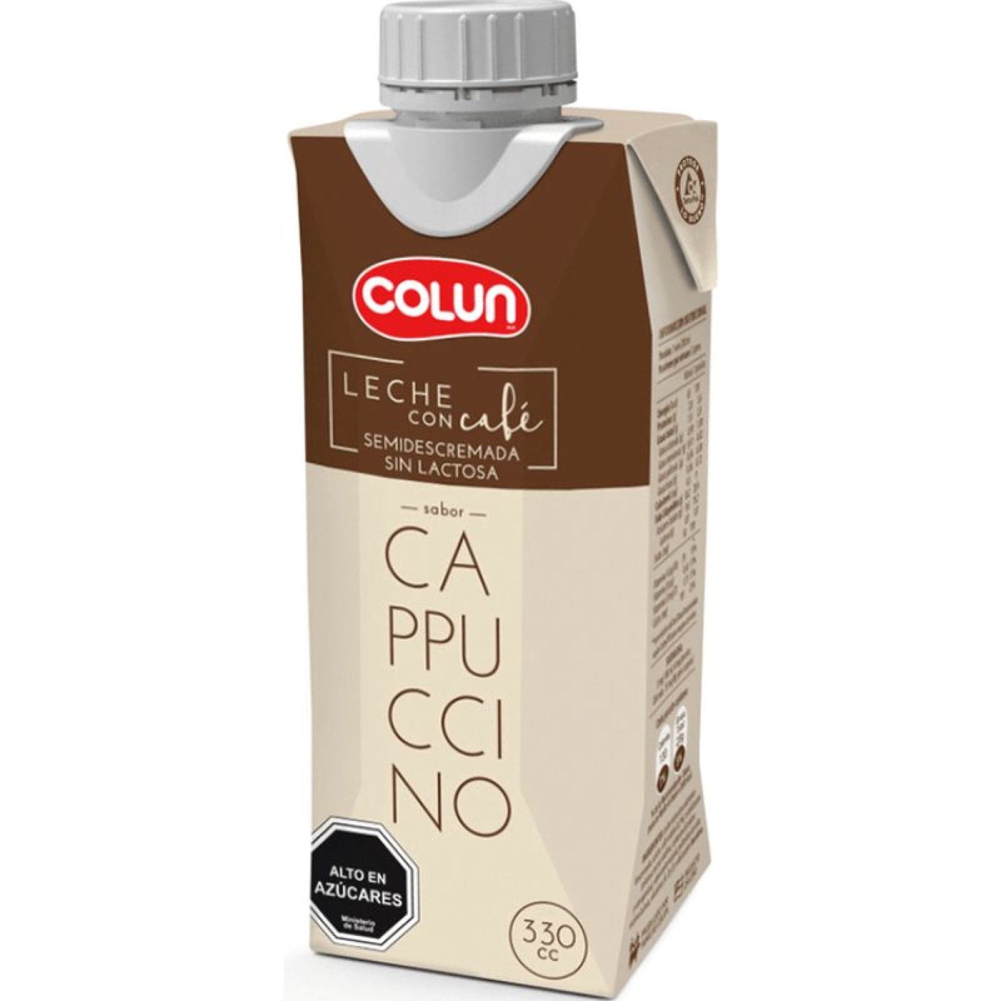 Leche Con Cafe Semidescremada Sin Lactosa Cappuccino, 330 ml