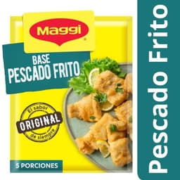 Base para Pescado Frito (5 Porciones) Sobre, 85 g