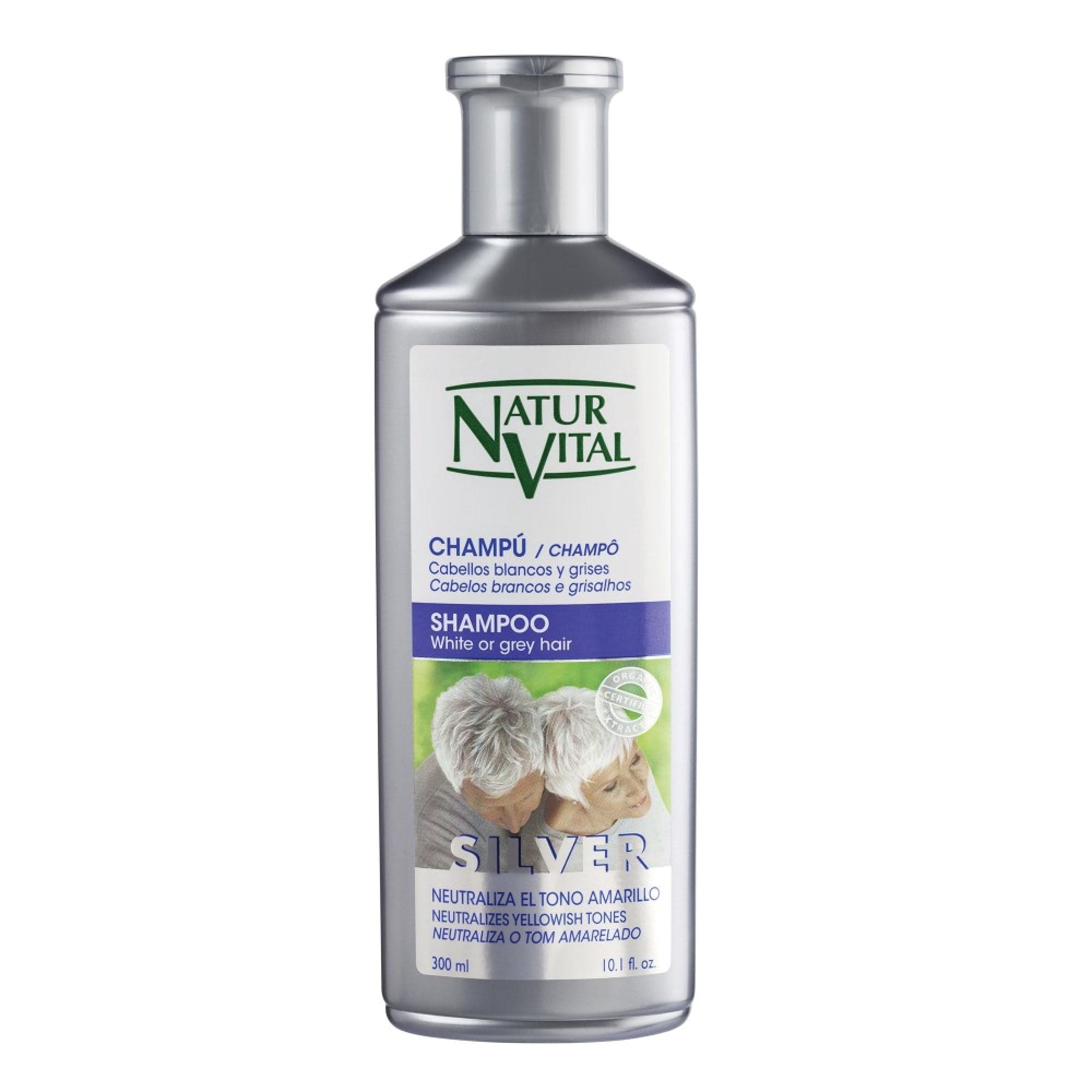 Shampoo NaturVital NV Silver, 300 ml
