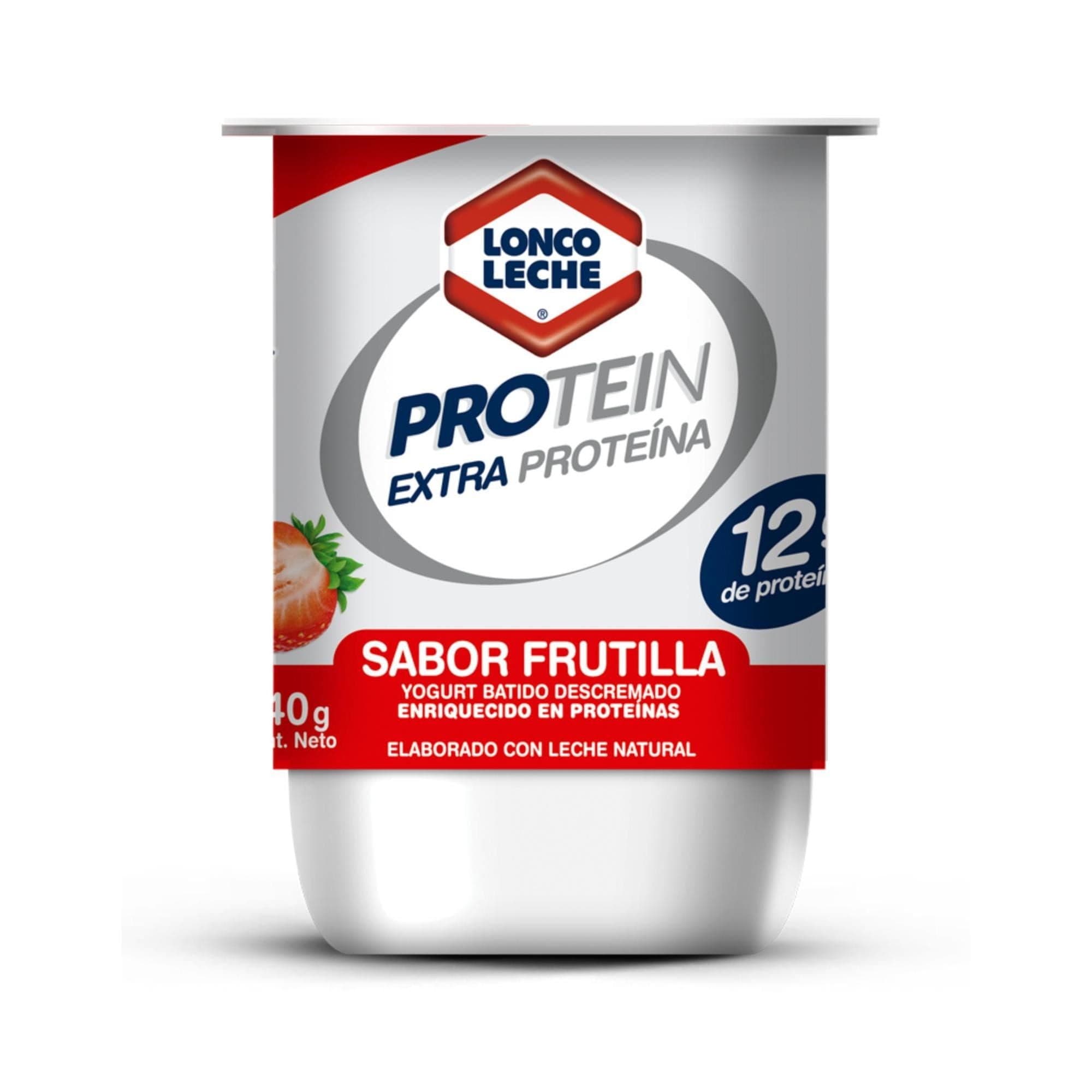 Yoghurt Protein Sabor Frutilla Pote, 140 g