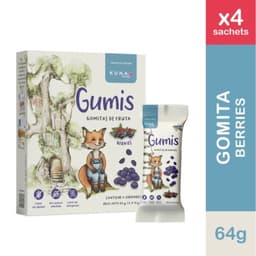 Gomitas Gumis Berries, 4 Un