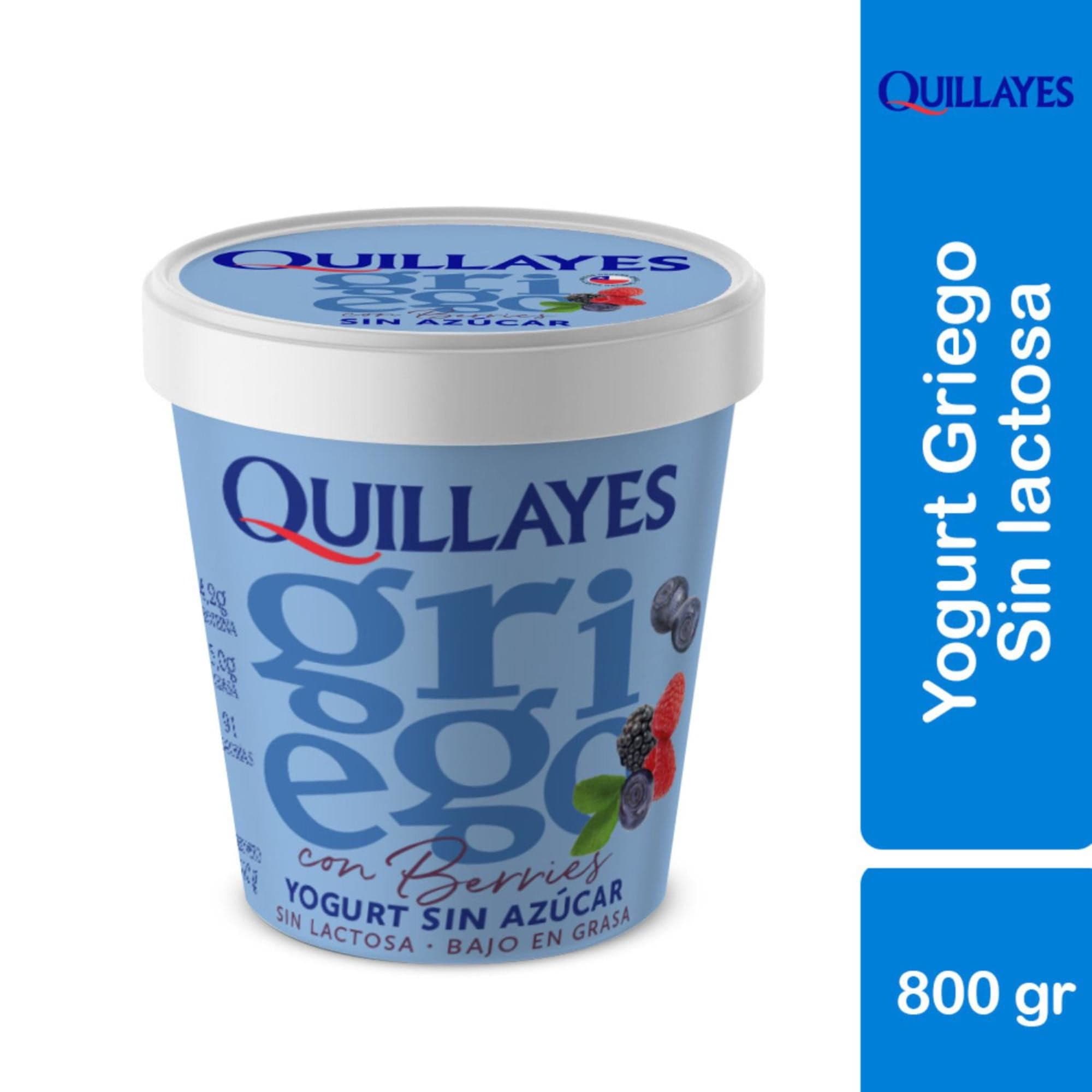 Yoghurt Griego sin Azucar Sabor Berries Pote, 800 gr