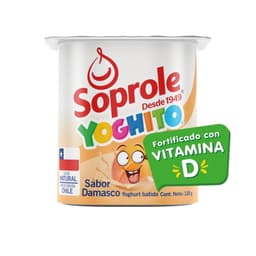 Yoghurt Batido Sabor Damasco, 120 g