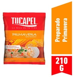 Arroz Preparado Primavera Bolsa, 210 g