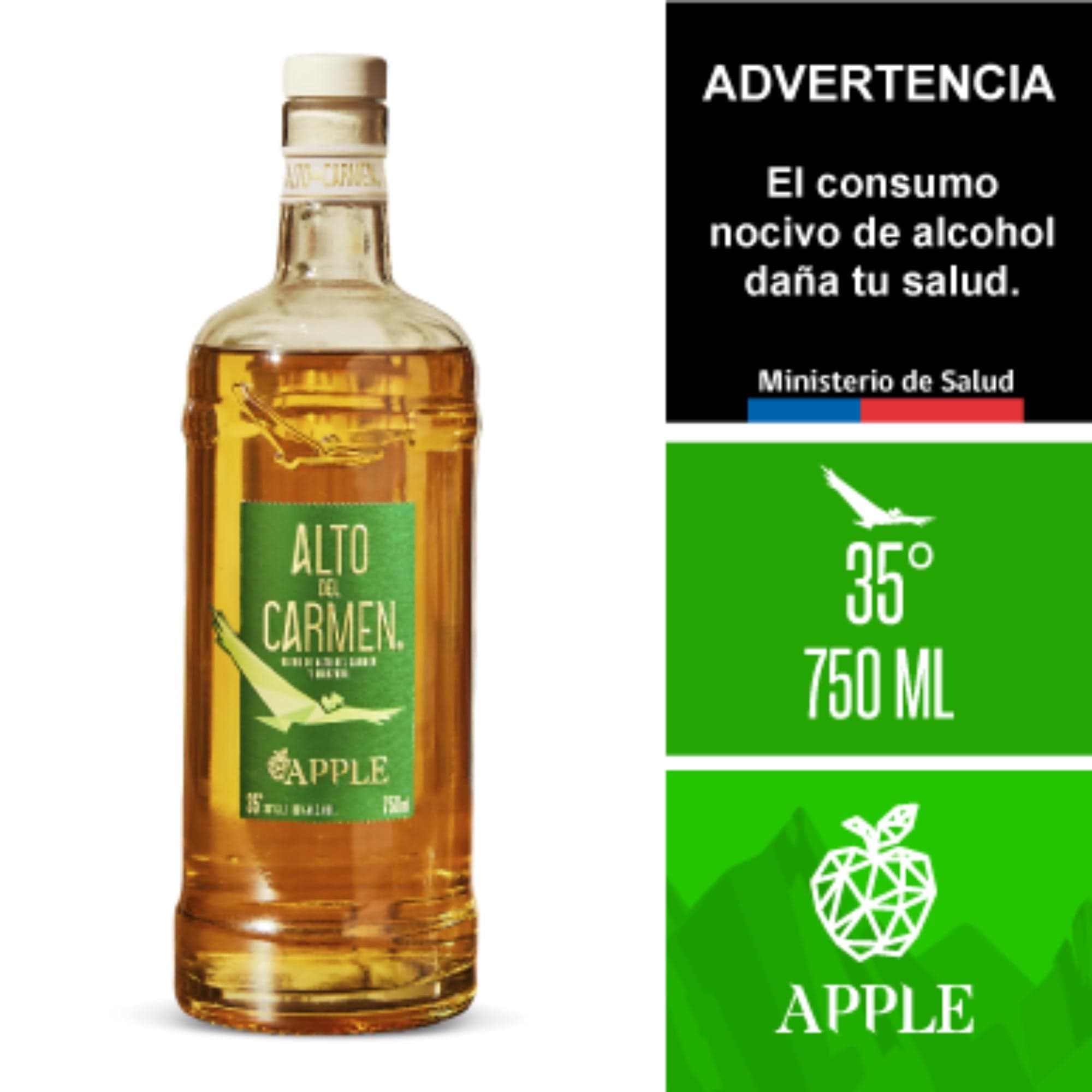 Pisco Apple 35 Botella