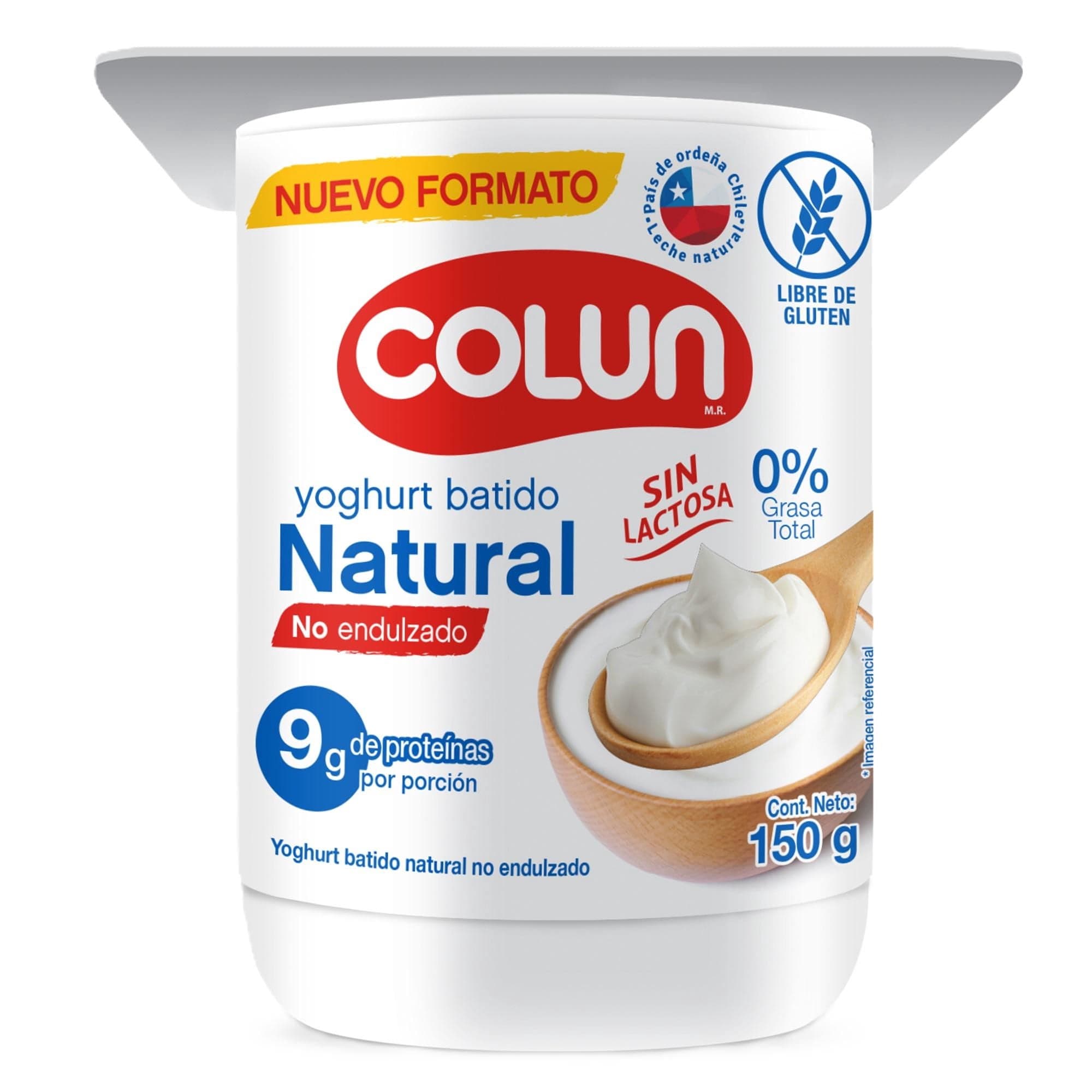 Yoghurt Natural 0% Grasa, 150 g