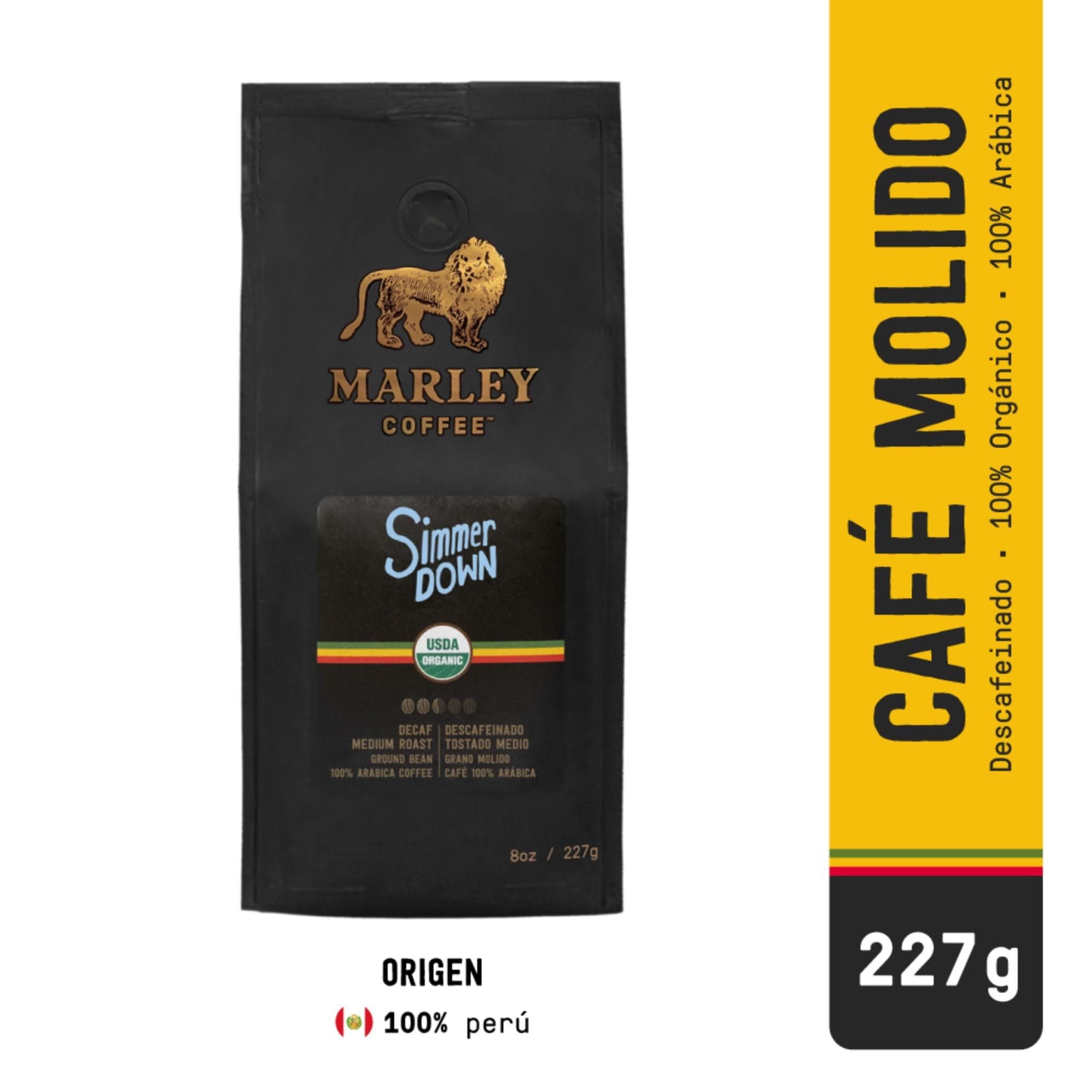 Cafe Descafeinado Simmer Down Bolsa, 227 g