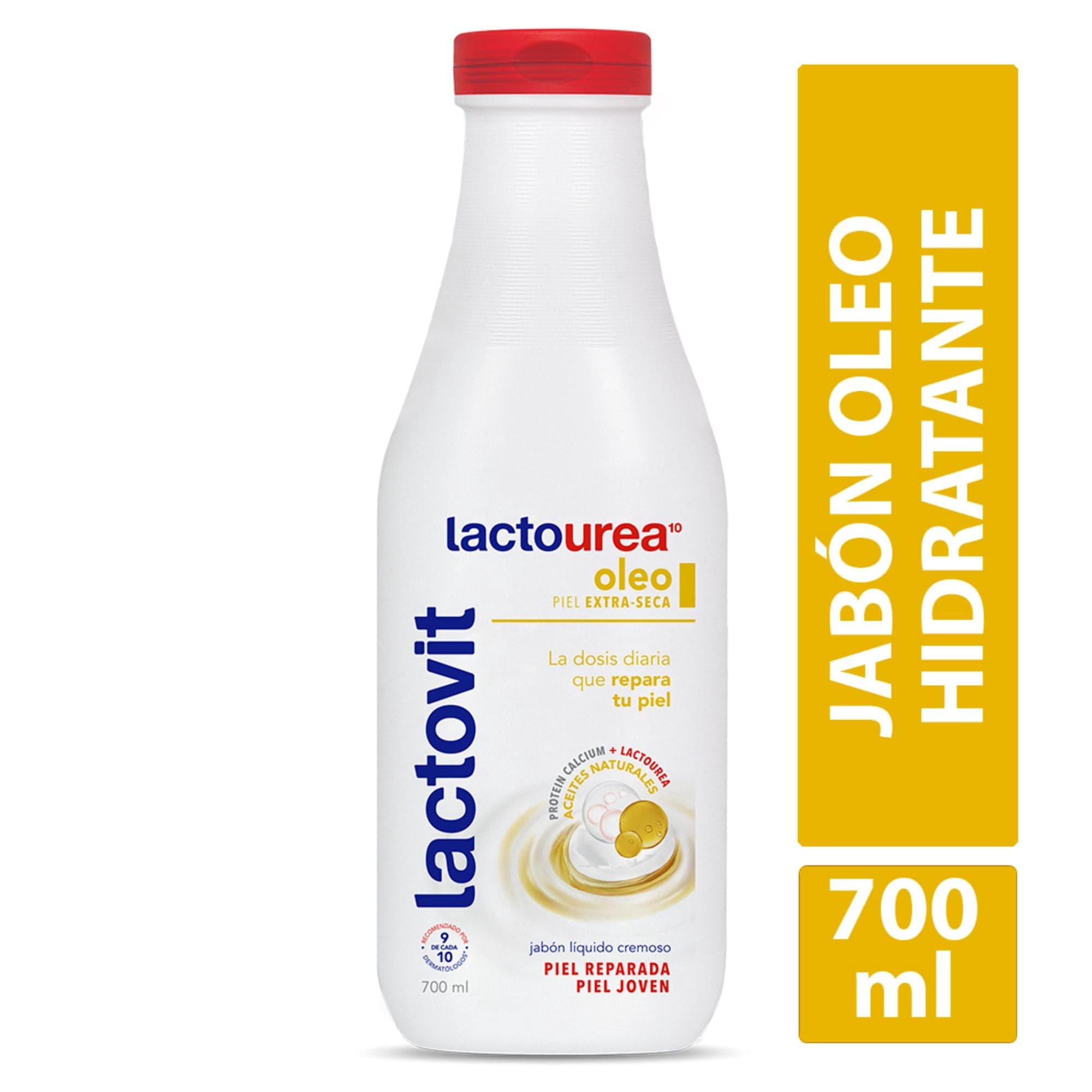Jabon Liquido Lactovit Lactourea Oleo, 700 ml