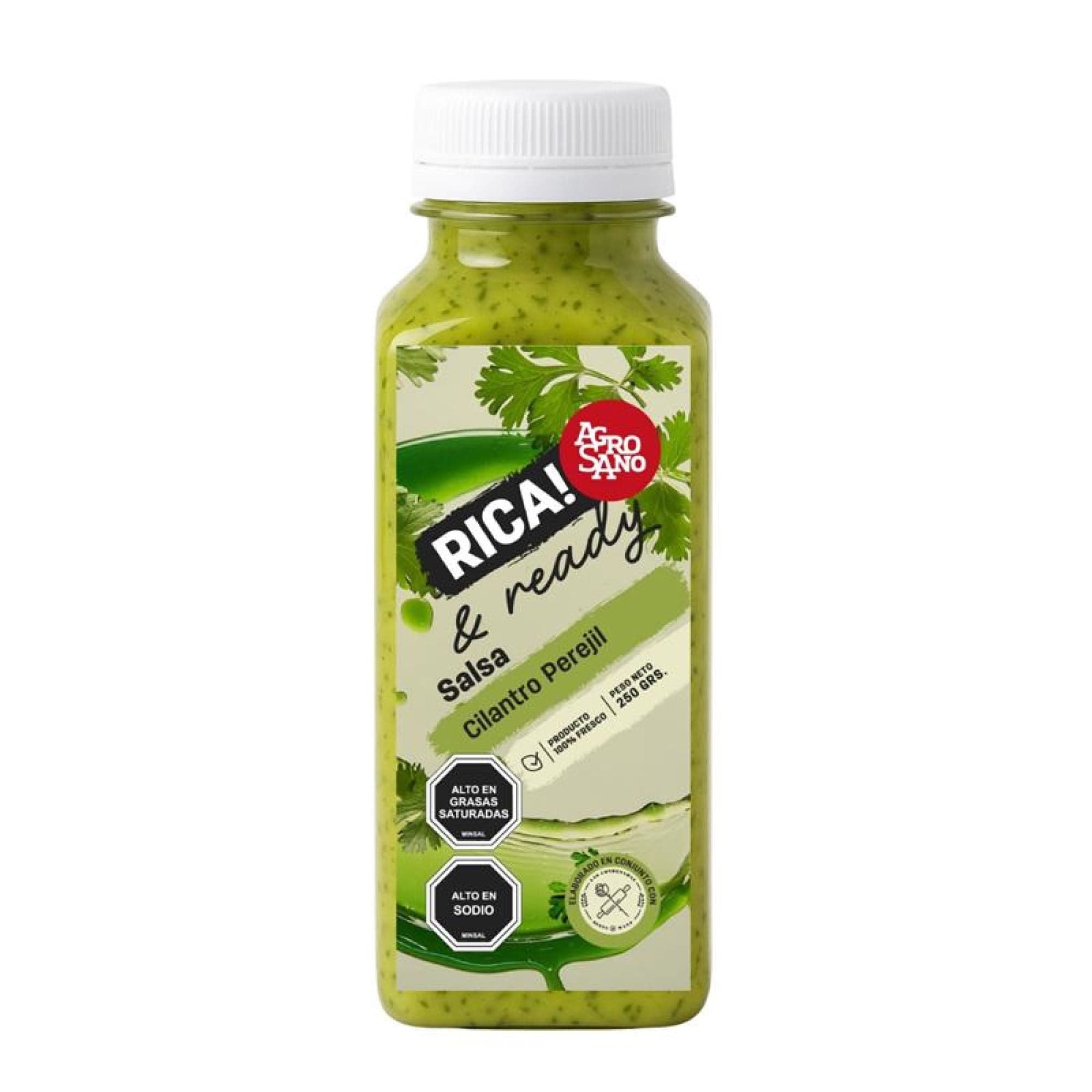 Salsa Cilantro Y Perejil Botella, 250 ml