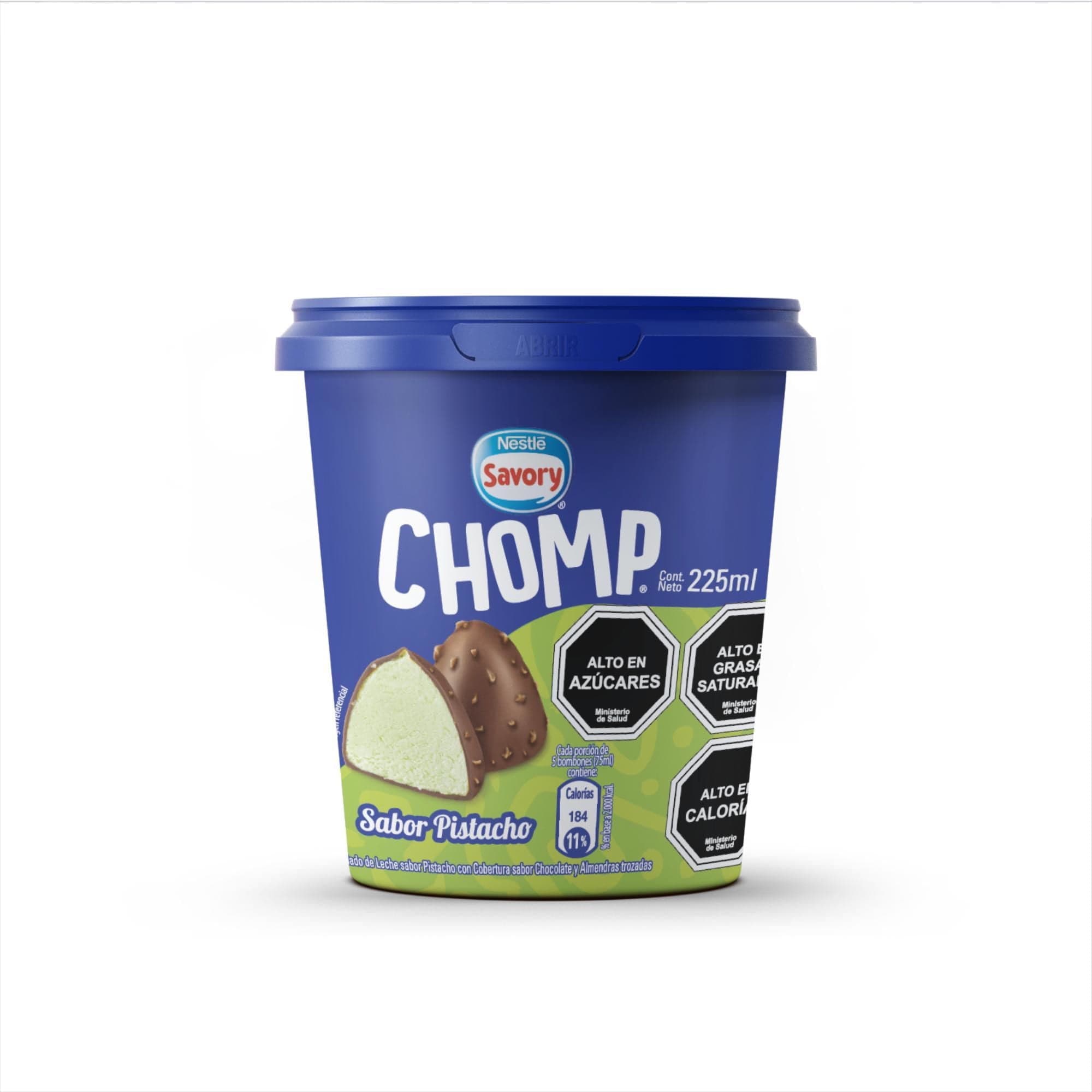Bombon Helado Chomp Pistacho, 225 Ml