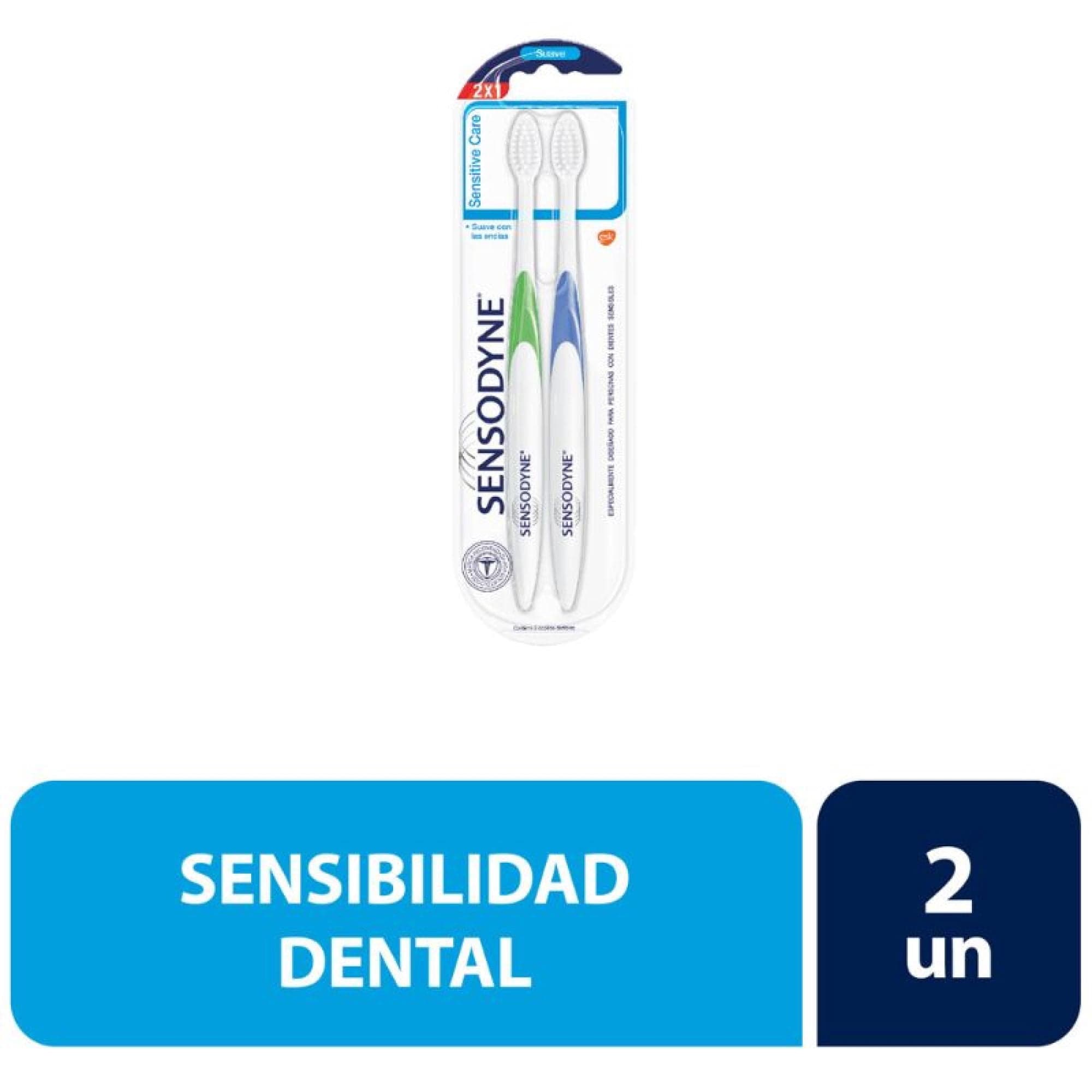 Cepillo de Dientes Sensitive Care Pack, 1 Un