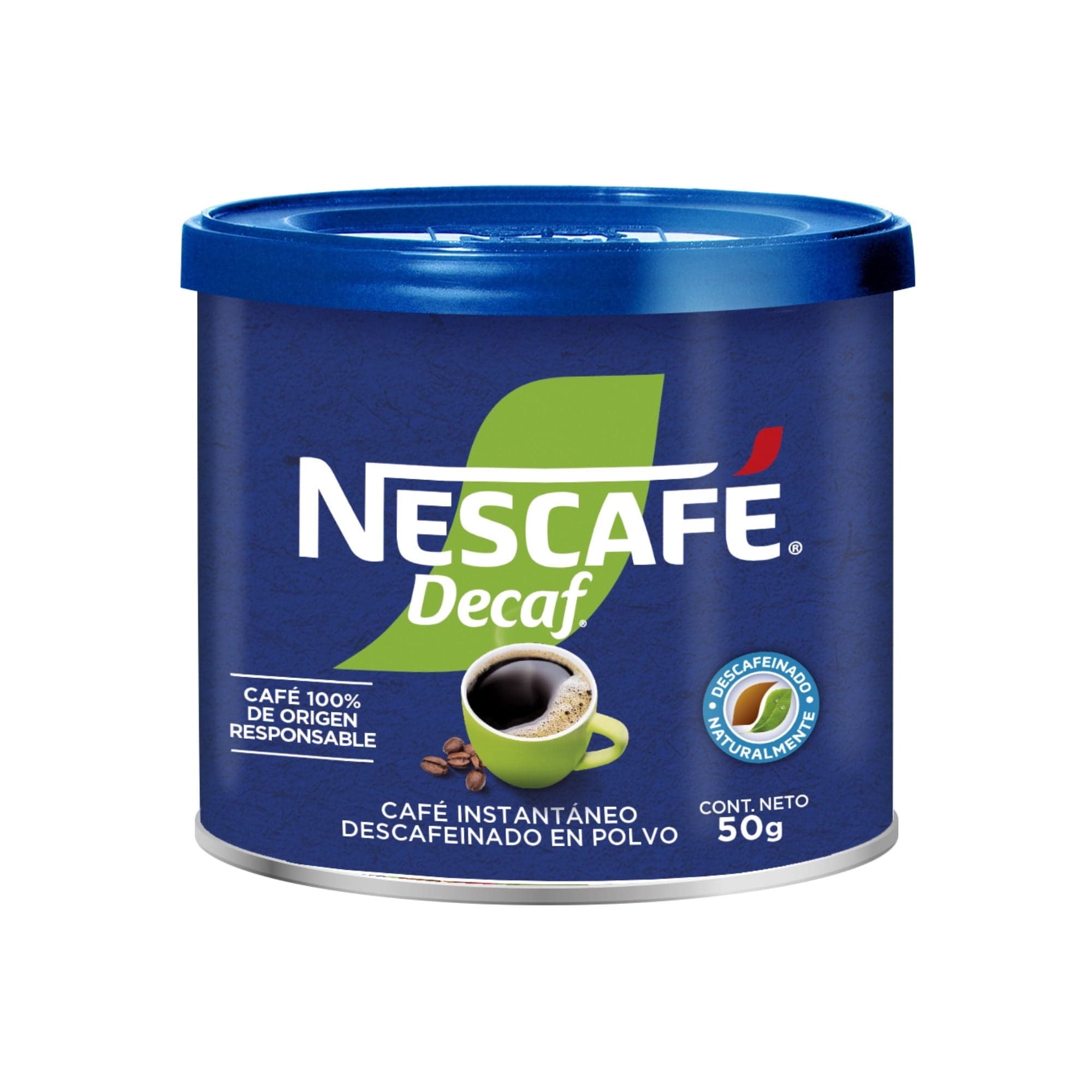Cafe Descafeinado Decaf Tarro, 50 gr