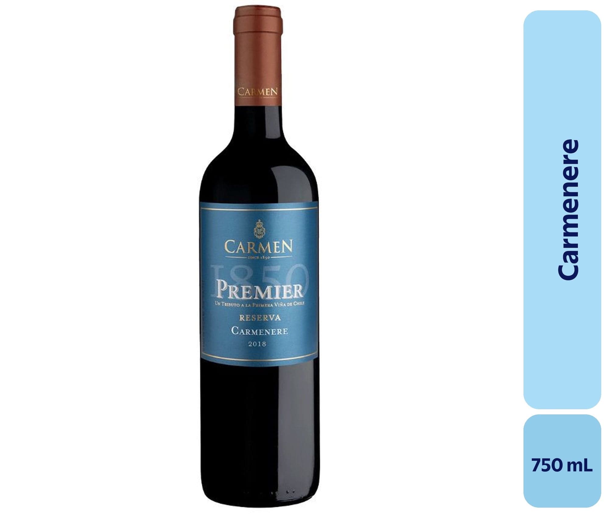 Vino Carmenere Botella, 750 mL