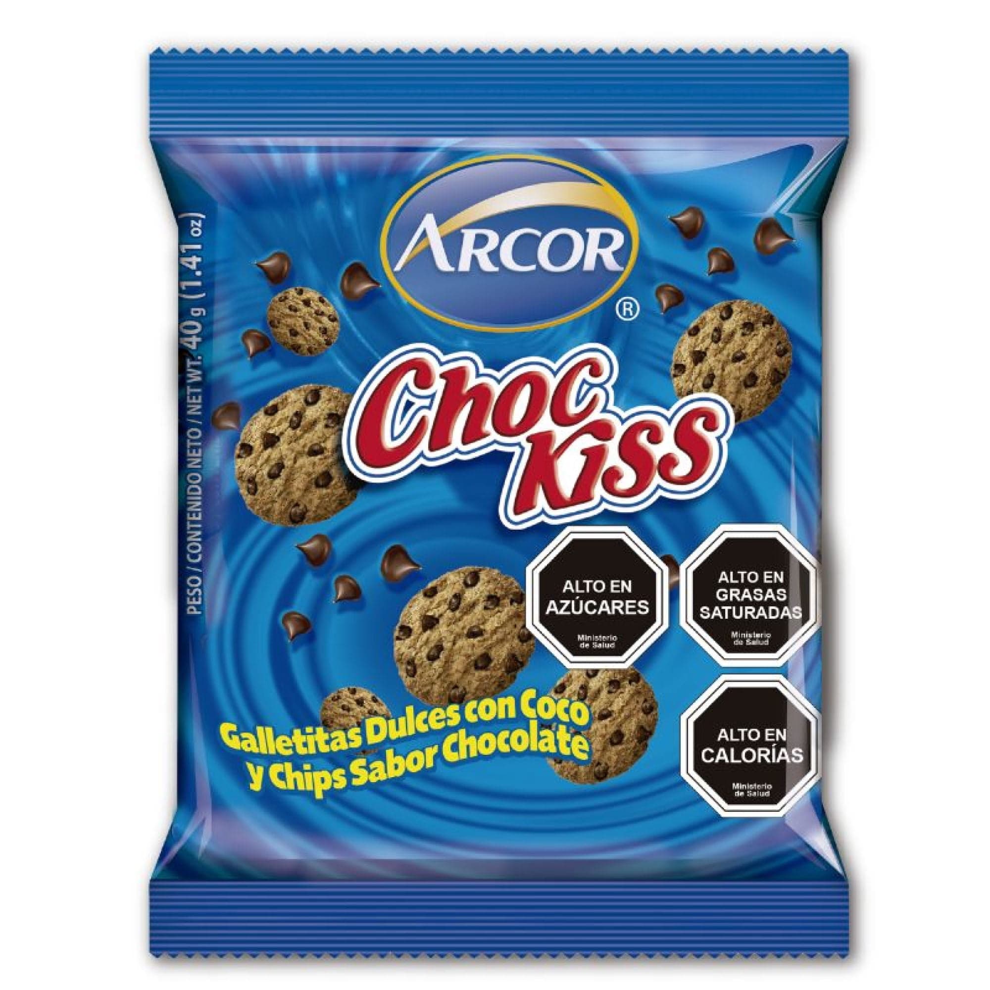 Galleta Choc Kiss, 35 g
