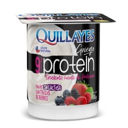 Yoghurt Griego Proteina con trozos sabor berries, 110 g