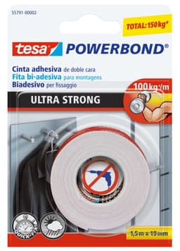 Cinta doble contacto Powerbond ultra strong 15 x 19
