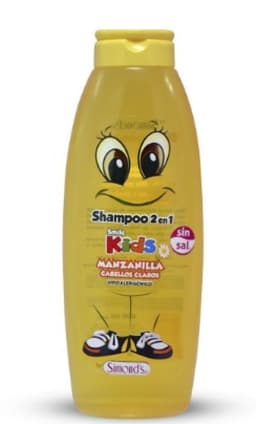 Shampoo Para Ninos Smile Kids Aroma Manzanilla Botella, 400 ml