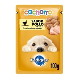 Alimento Humedo Cachorro Sabor Pollo Pouch, 100 g