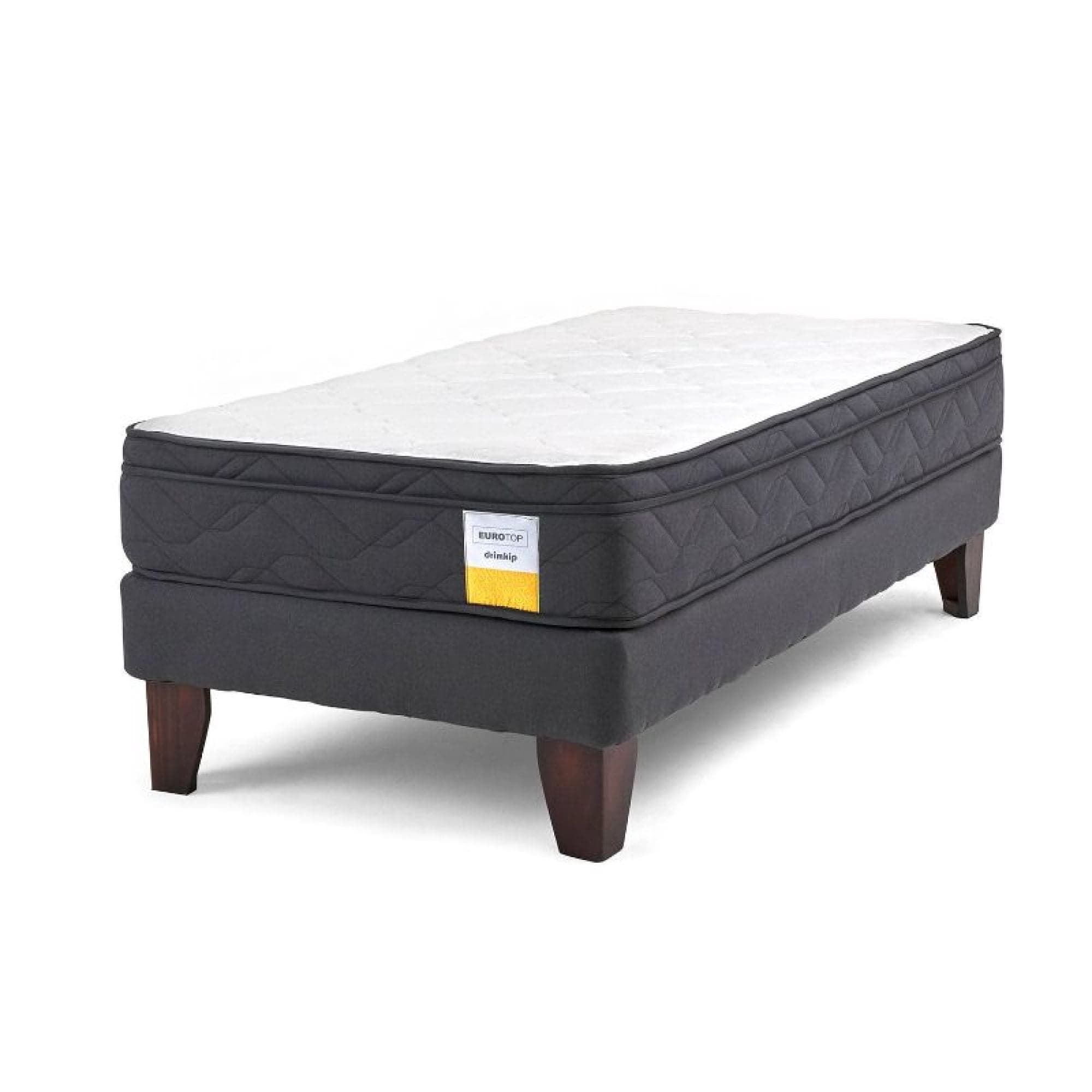 Cama Europea Eurotop 1.5 Plaza Base Normal