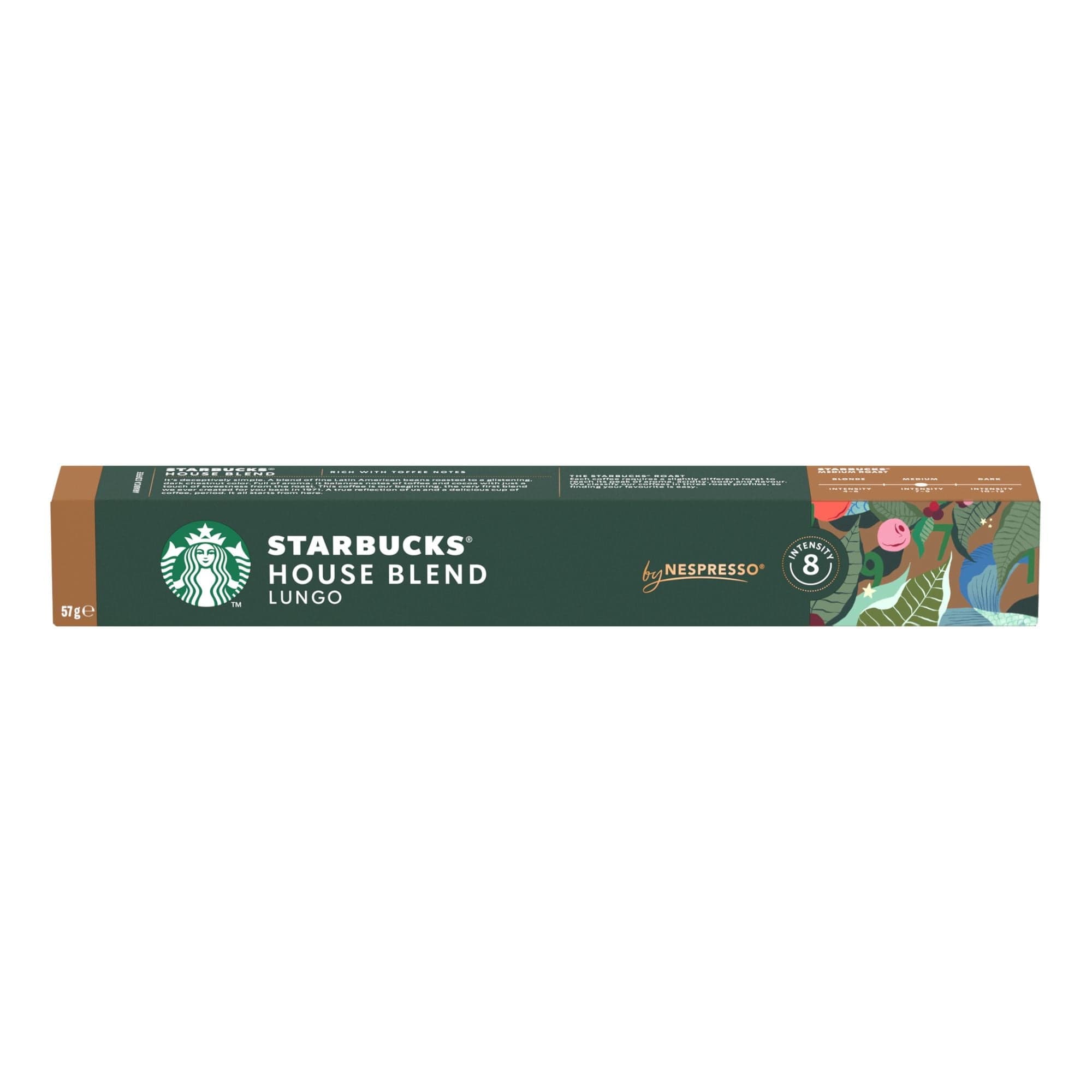 Cafe En Capsulas House Blend Lungo 10 un, 52 g