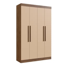 Closet Orlando 4 Puertas 2 Cajones Interiores Mdf Catano - Beige