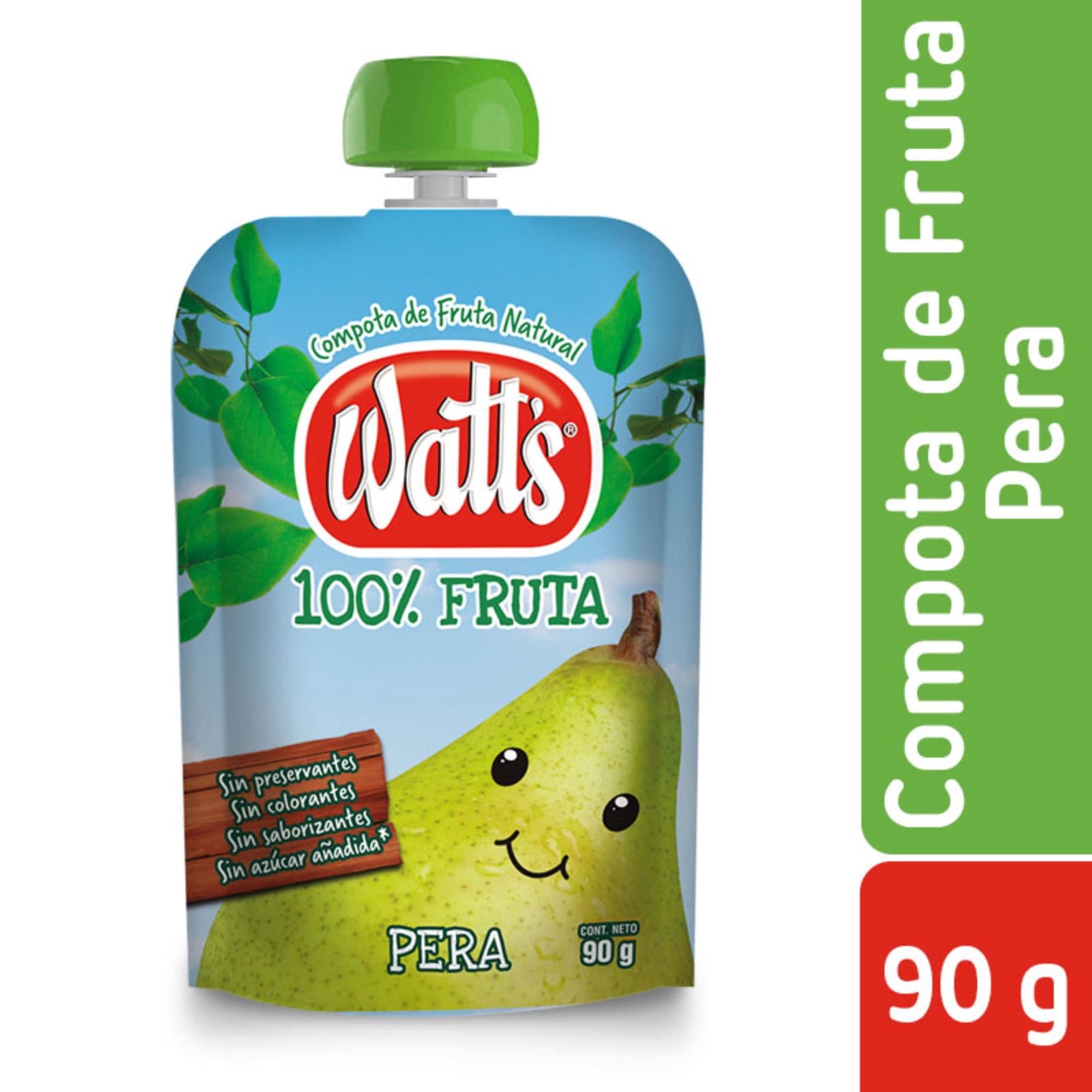Compota De Fruta Pera, 90 g