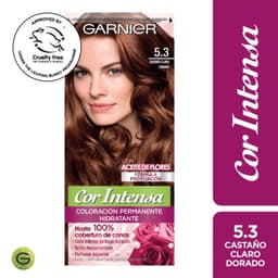 Coloracion Cor Intensa Garnier Cabello 5.3 Castano Claro Dorado