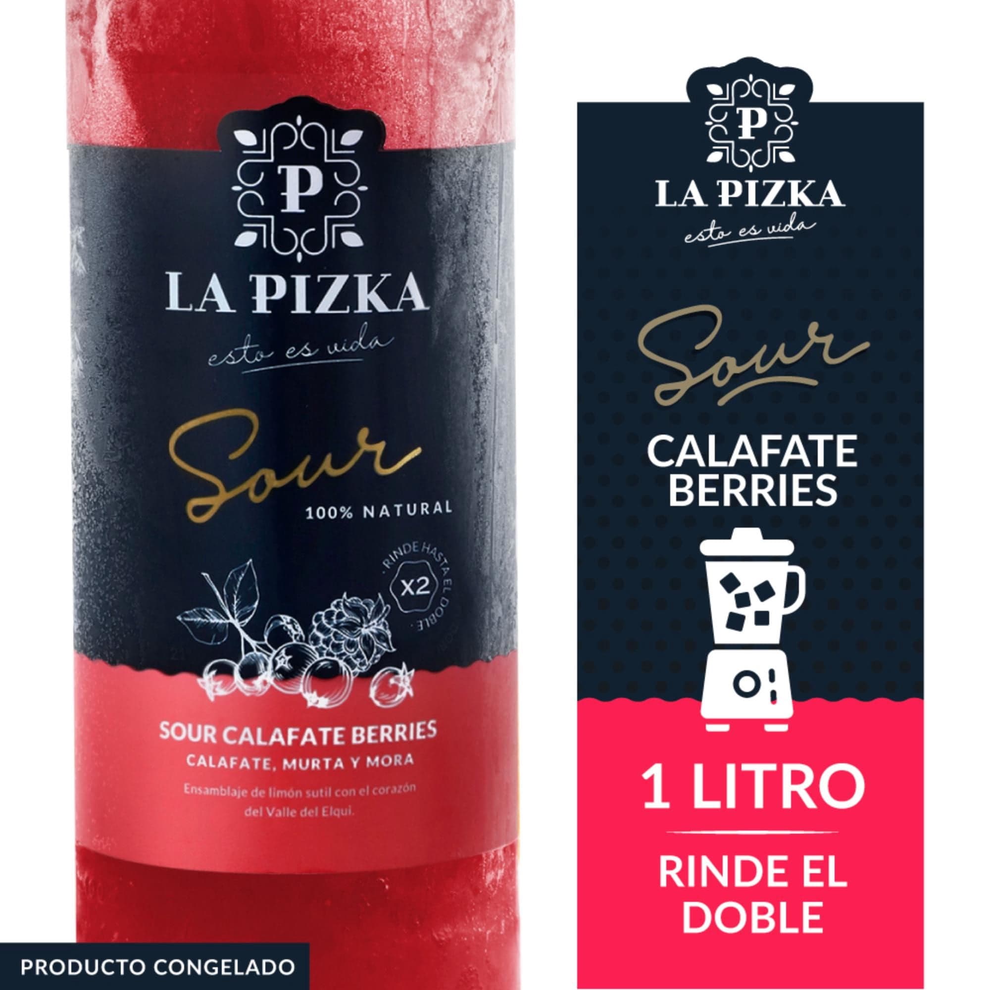 Sour Botella Calafate Berries, 1 L